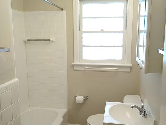 spruced-up, airy bathroom.