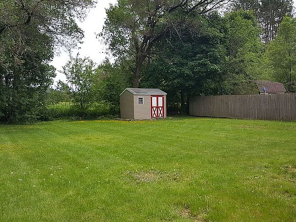 Backyard and shed