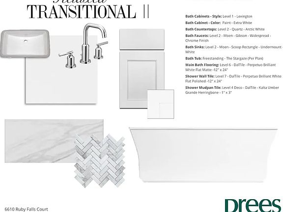 Presley III E Selection sheet
