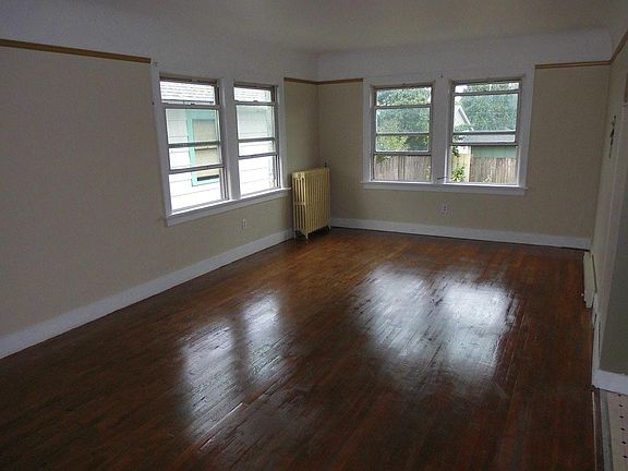 living room with river views