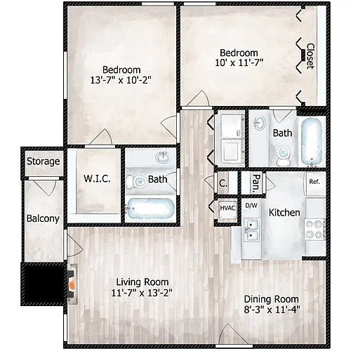 Floor plan Franklin