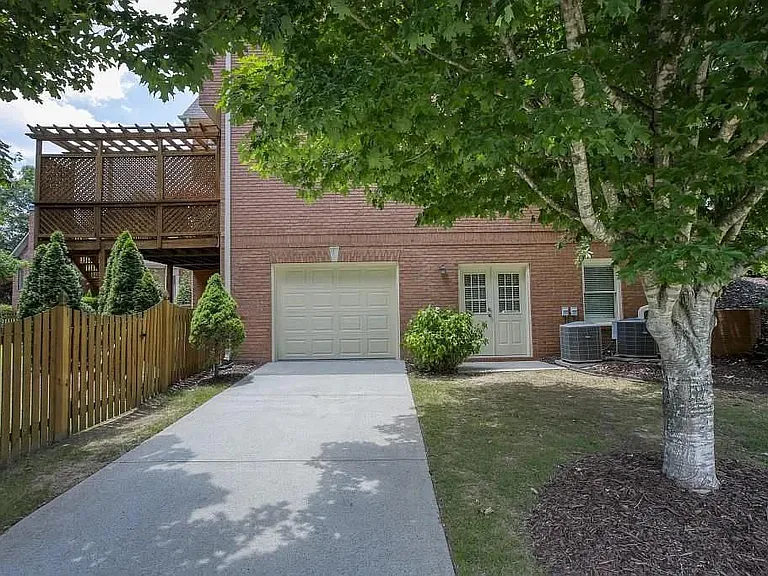 4th Car Garage and Additional Entrance to Basement and Backyard