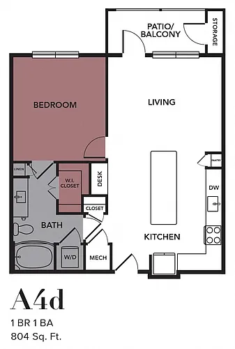 Floor plan A4d