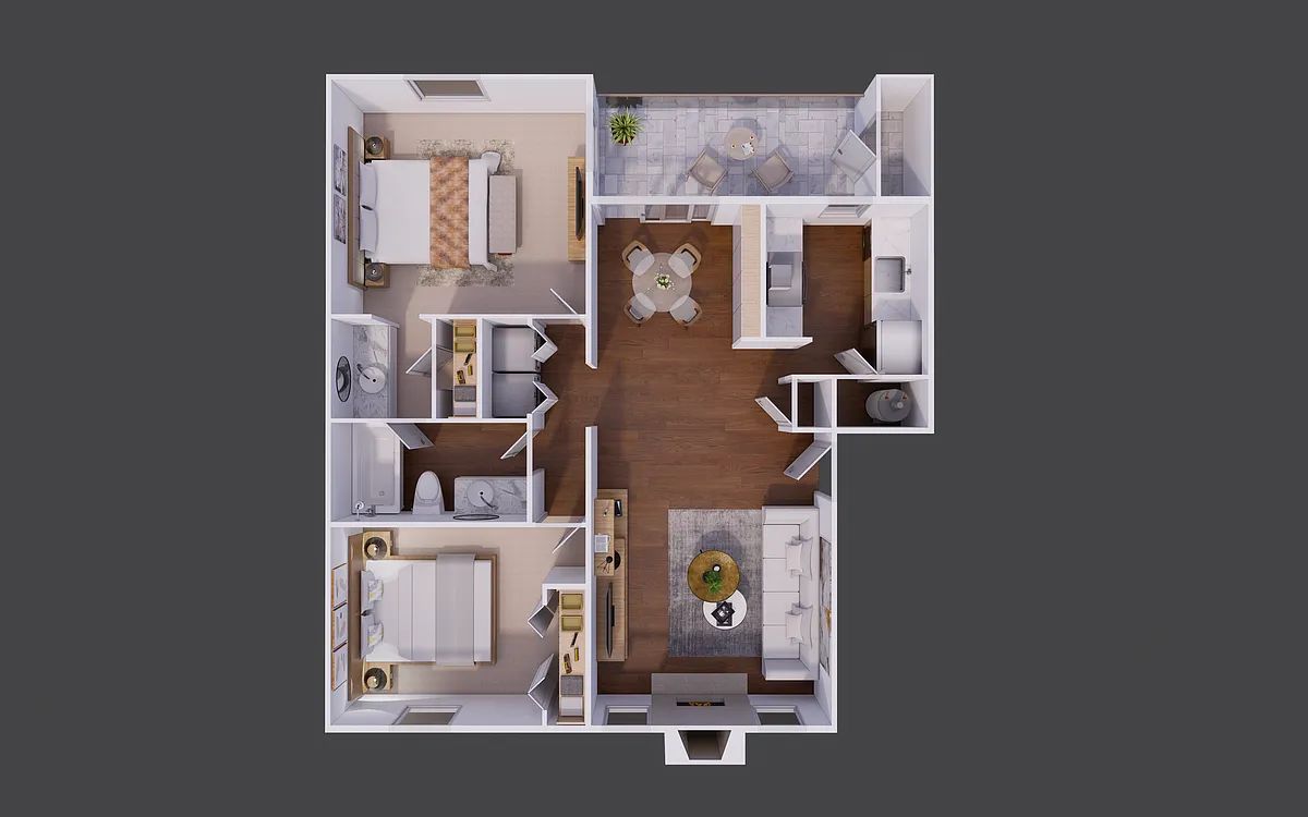 Floor plan B1