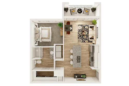 Floor plan A2b