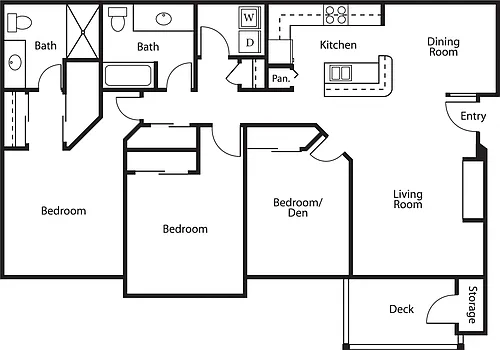 Floor plan Glacier