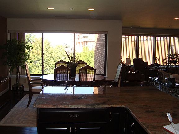 Kitchen view to outside