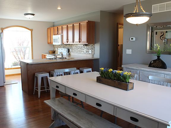 Dining Area into Kitchen