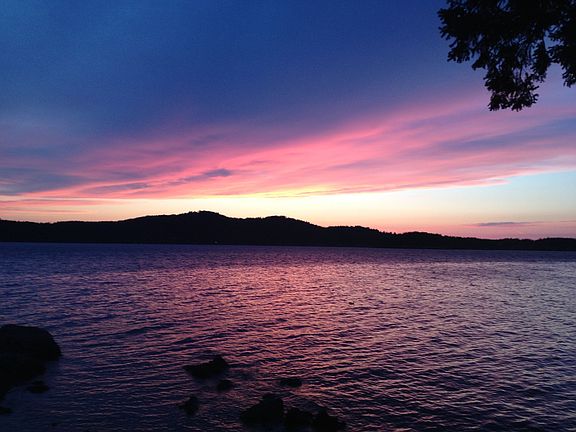 View from private beach facing Eastsound and Crescent Beach