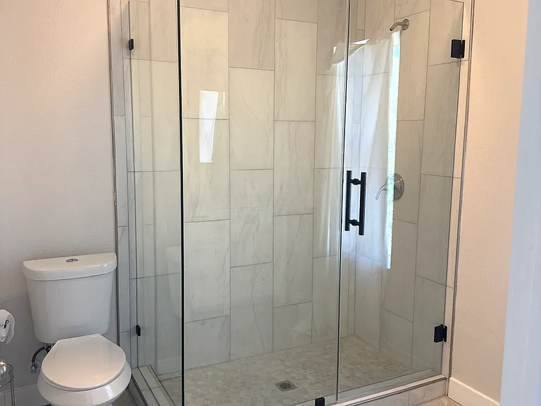Second bathroom with beautiful walk-in shower