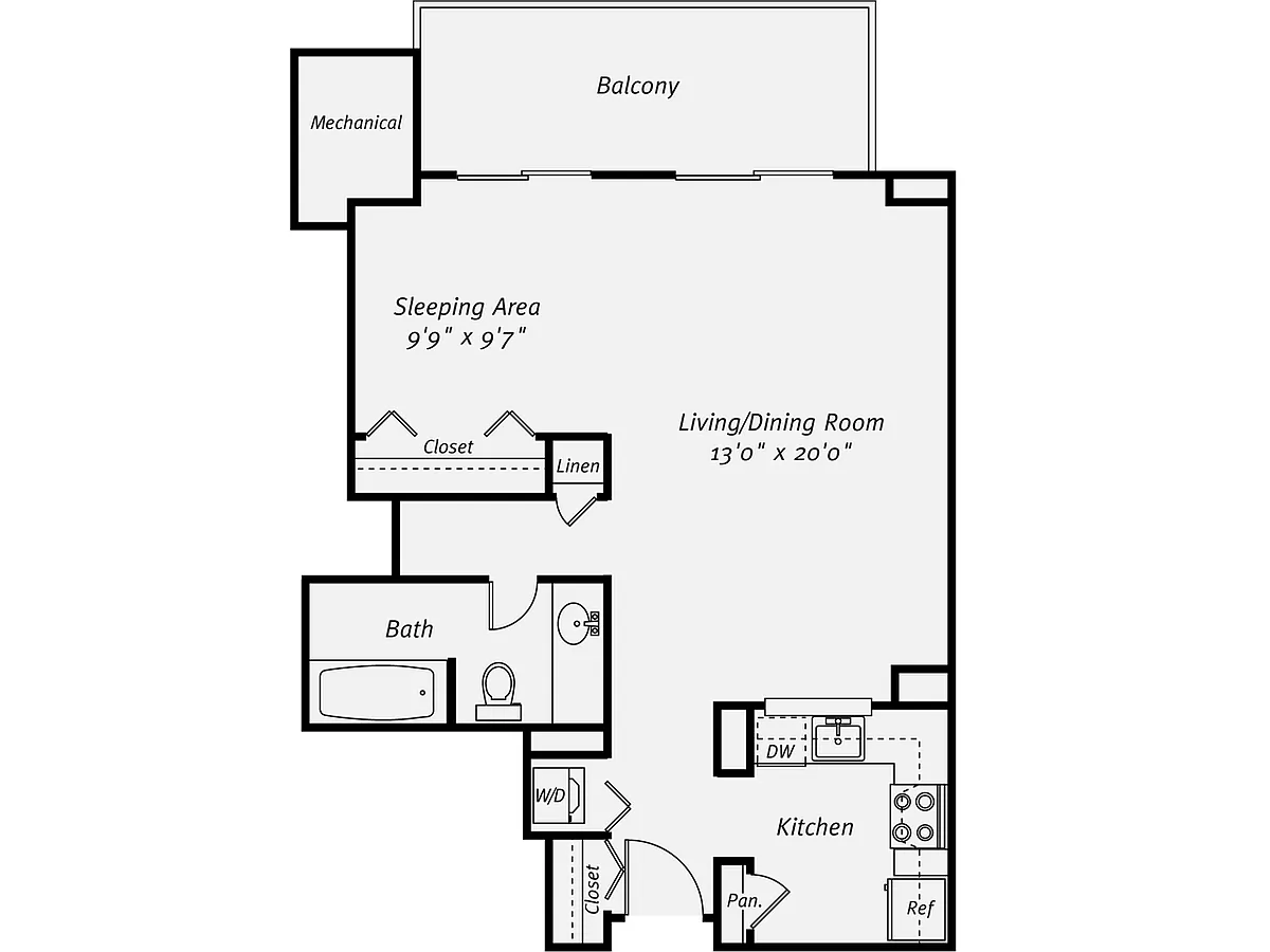 Floor plan S1