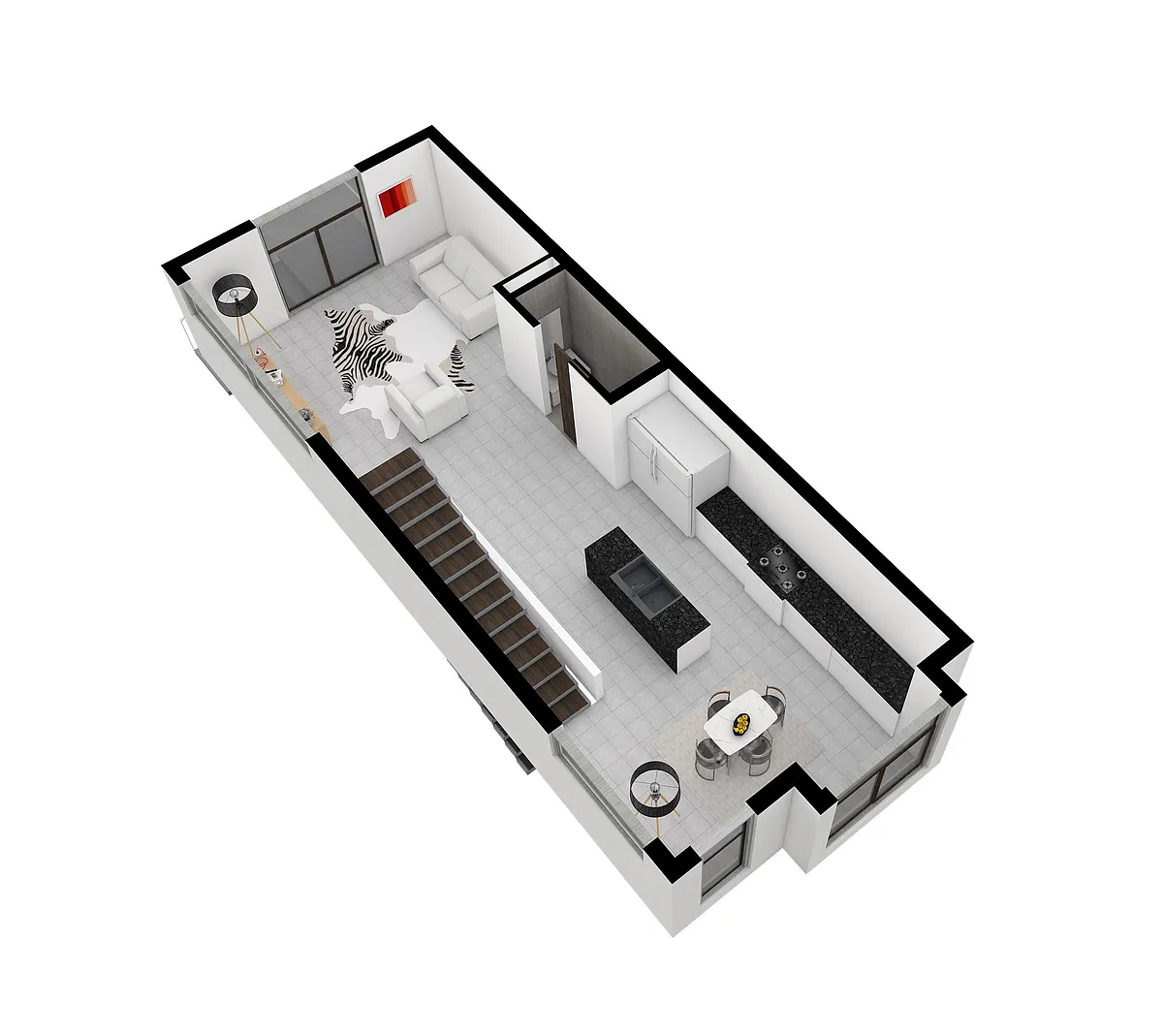 Floor plan Townhome