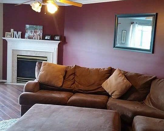 Living Room - newly painted light neutral color 