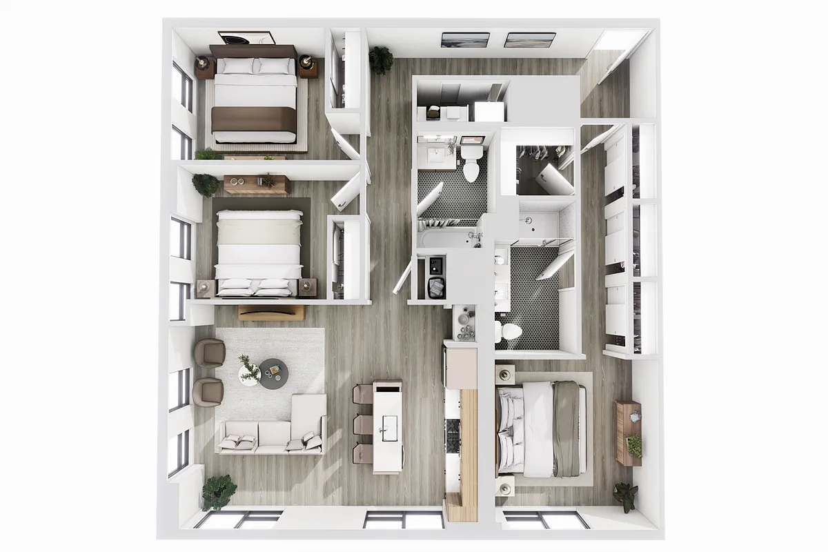 Floor plan E2