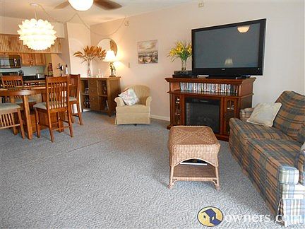 Large Screen Tv And Electric Fireplace