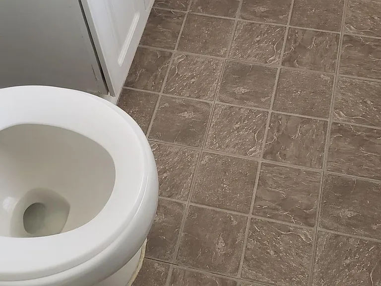 View#5-Master Bathroom floor/Vanity