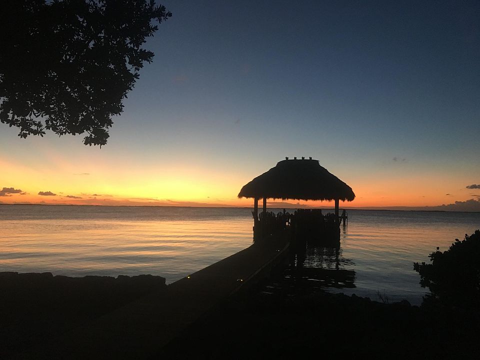 Sunset over Buttonwood Sound