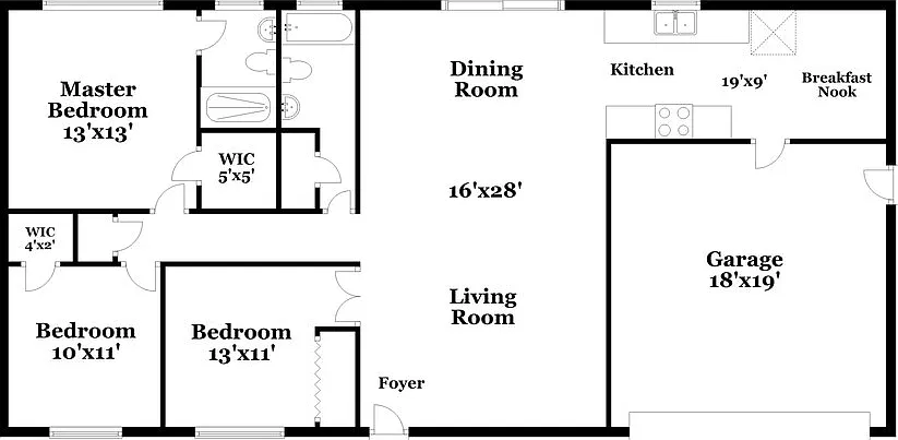3 bed, 2.0 bath, 1499 sqft, $2,560 — Photo 2