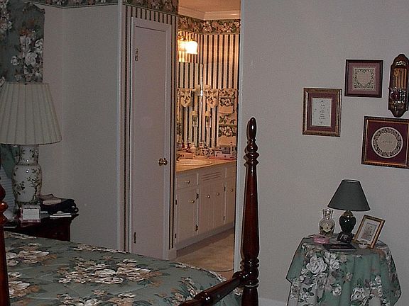 Master bedroom and bath