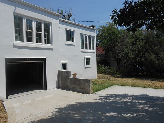 Garage and driveway