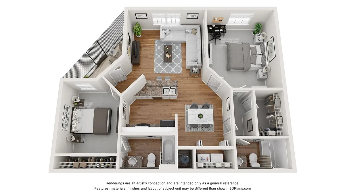 Floor plan The Canary