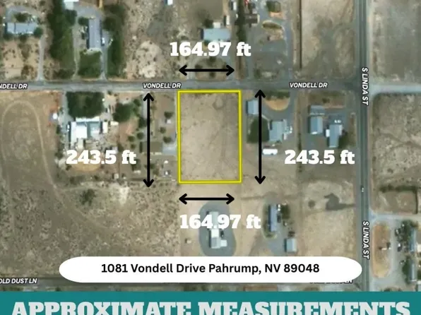 1081 Vondell Dr, Pahrump, NV 89048