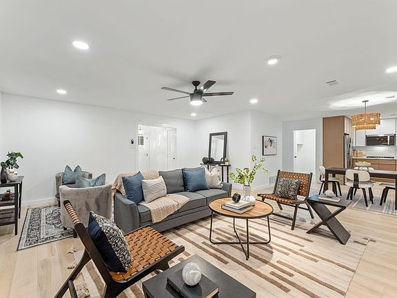 Spacious living room allows you various ways to furnish and decorate! Make this house a home with your style!