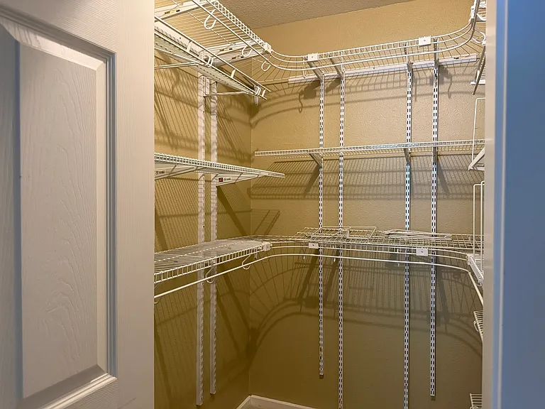 primary bedroom closet