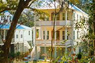 Park-facing double porch