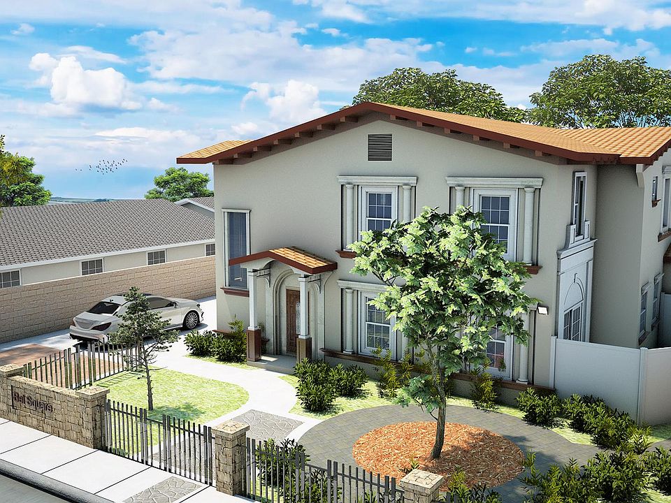 Gated Front Entrance