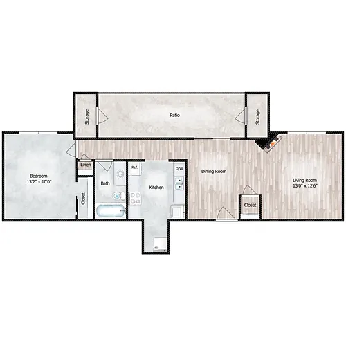 Floor plan The Sterling