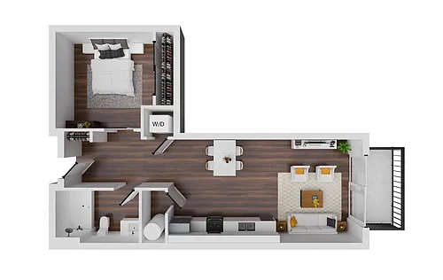 Floor plan Ellington 614