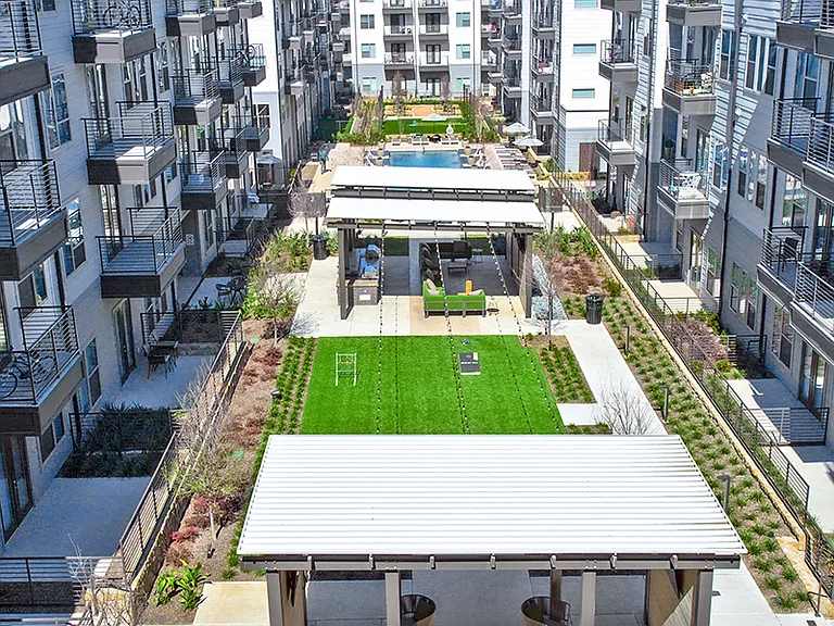 The Bowery Resident Courtyard