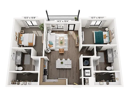 Floor plan B2