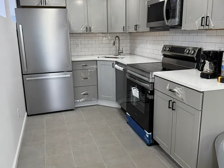 New Kitchen, Stone Countertop, Dishwashe, Microwave Oven
