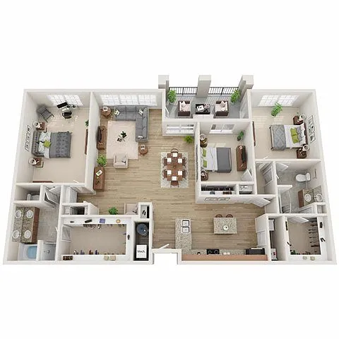 Floor plan C1