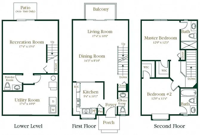 Floor plan Newbury II