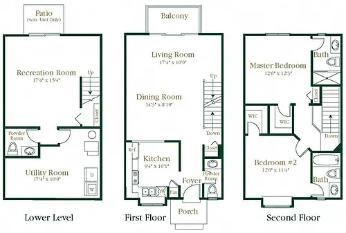 Floor plan Newbury II