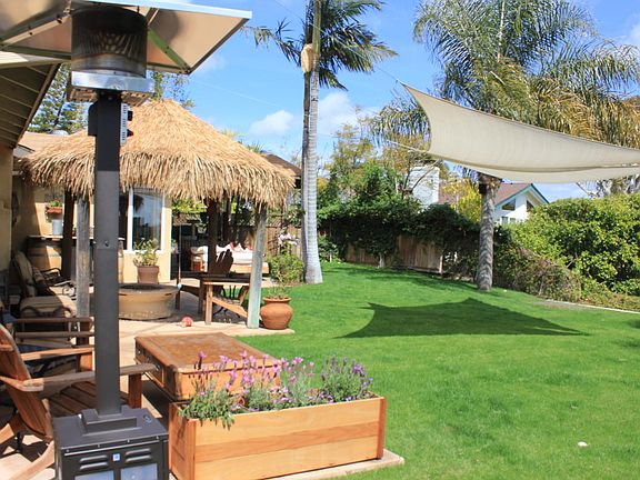 Large lush green lawn