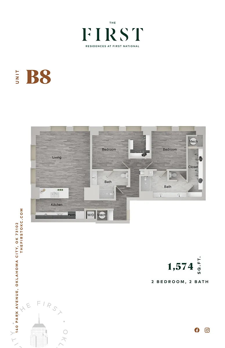 Floor plan B8