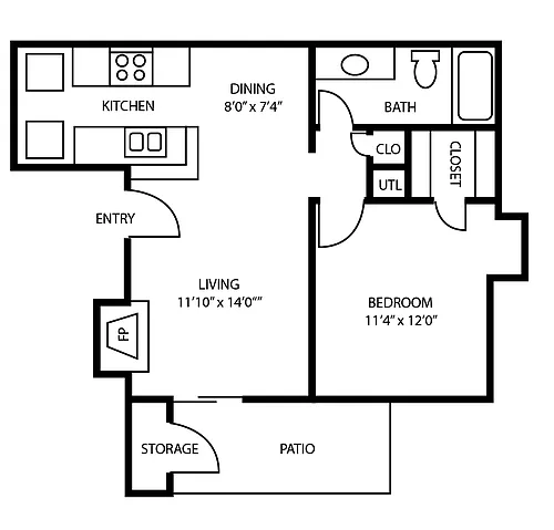 Floor plan A3