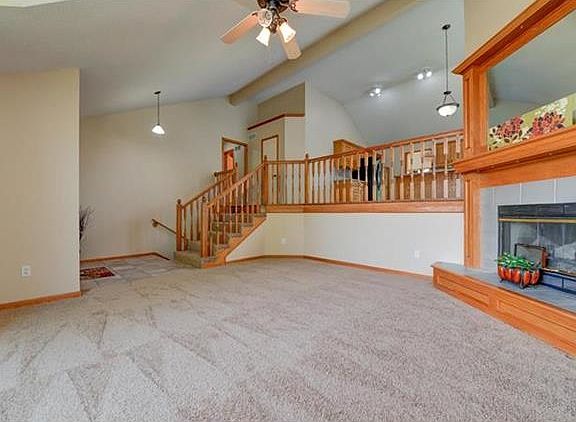 Great Room Looking Into Kitchen/Dining And Hallway To Bedrooms.