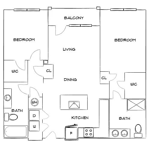 Floor plan Design 2D