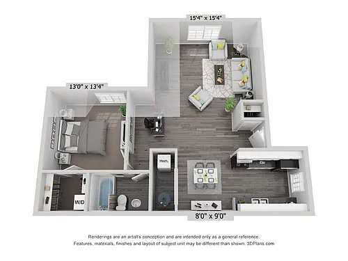 Floor plan Oak