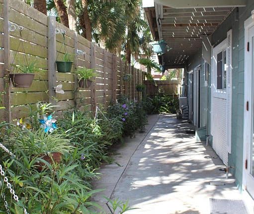 Patio exclusive to Unit