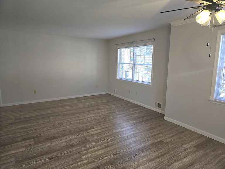 Dining room looking into living room