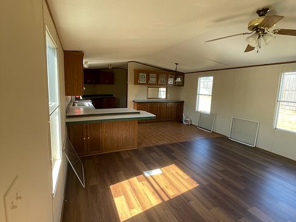 Entry way and living room