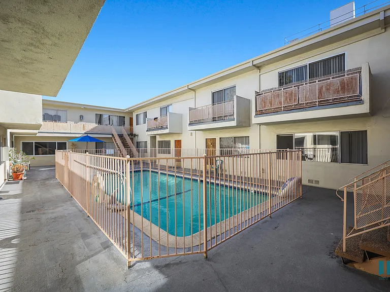 Interior Courtyard with Pool