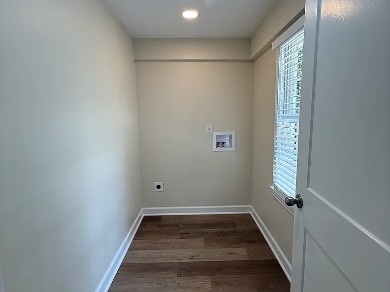 Updated laundry room with washer and dryer hookups