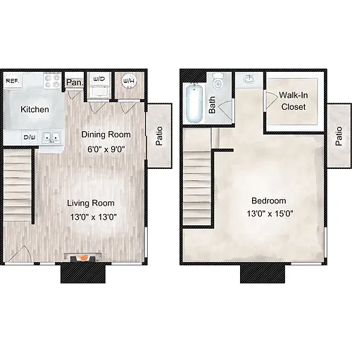 Floor plan Dogwood Renovated